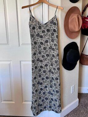 Vintage 90s Floral Slip Maxi Dress - Jonathan Martin